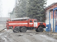 Подряд две тревожных ночи выдались для пожарных Галича