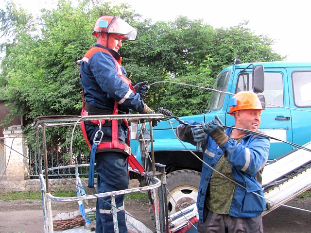 Электроснабжение восстановлено в максимально короткие сроки