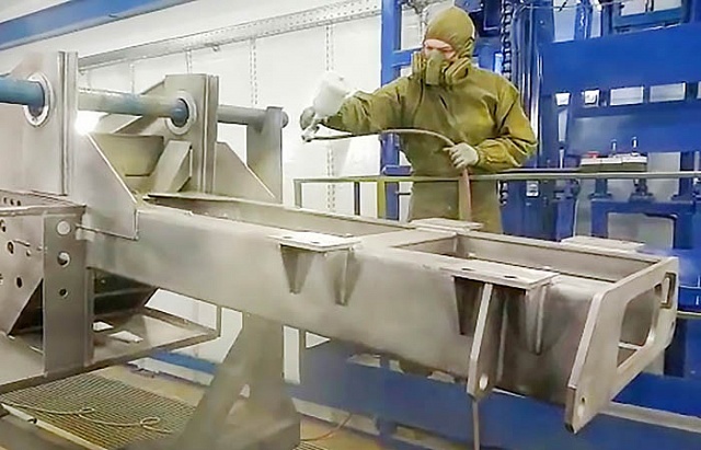 Новый цех окраски запустил Галичский автокрановый завод