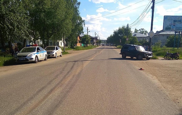 В нынешнем году в Галиче счет «двухколесных» ДТП уже открыт