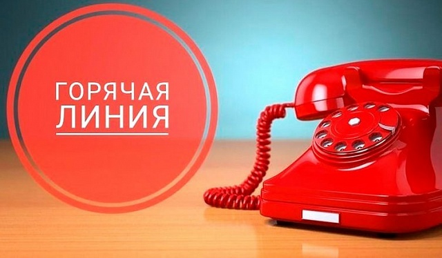 О работе телефона «Горячей линии» по вопросам уплаты имущественных налогов