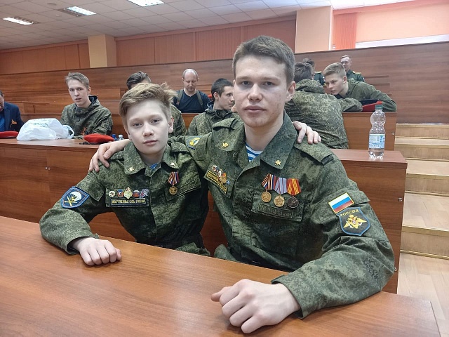 Юнармейские богатыри учатся в галичской гимназии №1