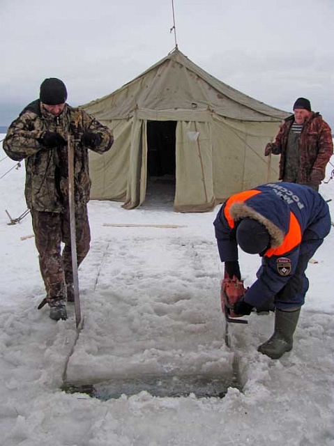 На Галичском озере появилась Крещенская купель