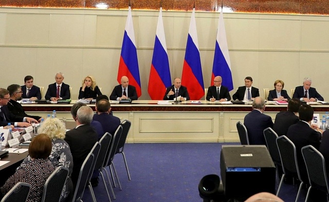 Сергей Ситников принял участие в заседании Президиума Госсовета под председательством Президента России Владимира Путина