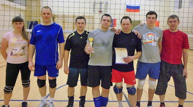 Газовики взяли большой кубок по волейболу