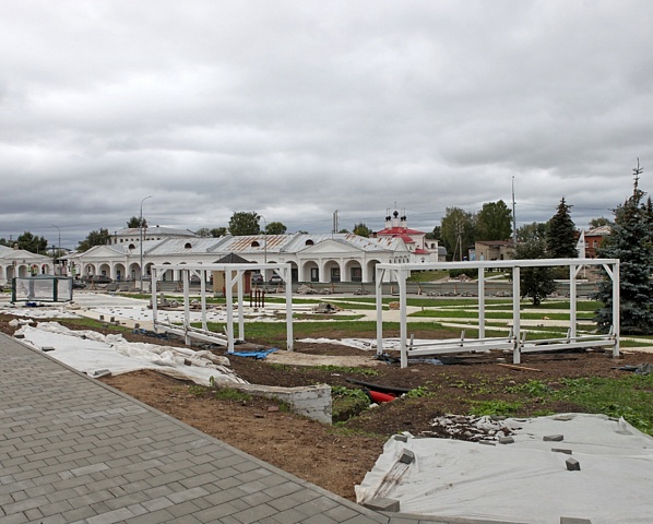 Хроники реконструкции городской центральной площади