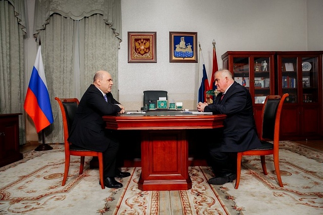 Михаил Мишустин отметил большую работу Сергея Ситникова в привлечении инвестиций и развитии экономики региона