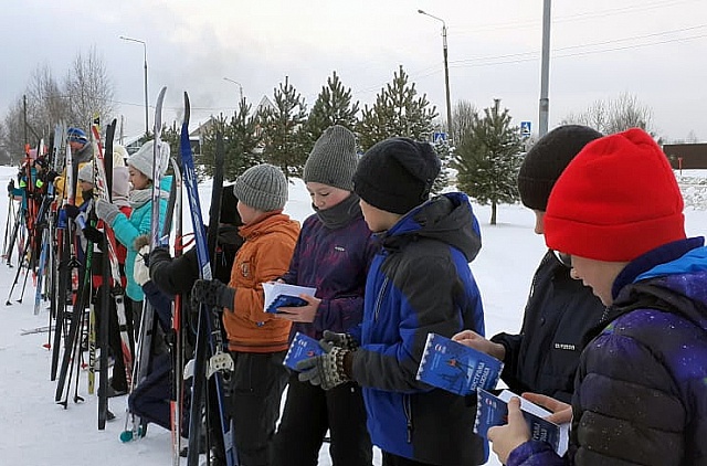 На лыжню – с хорошим настроением и… дневником