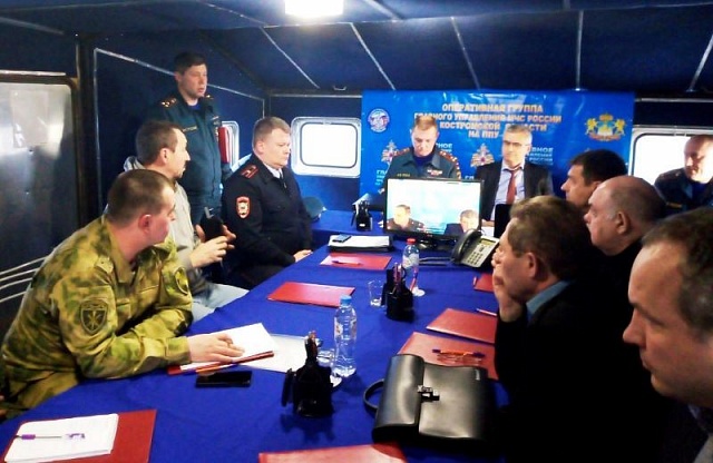 Костромская область принимает участие в крупномасштабных учениях по ликвидации последствий весеннего половодья и природных пожаров