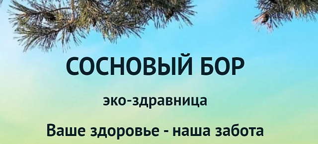 Эко-здравница «Сосновый бор» поздравляет с наступающим Новым 2021 годом и Рождеством Христовым!