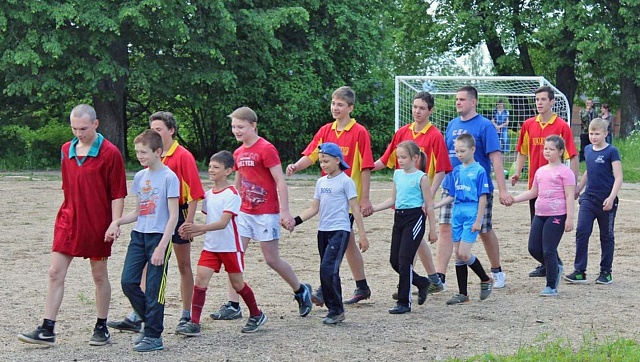 Главный спортивный объект деревни Степаново