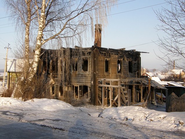 Второй пожар с начала года