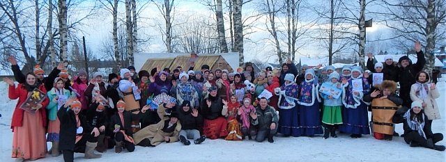 Как зима с летом встречались, а гости в Березовец собирались.