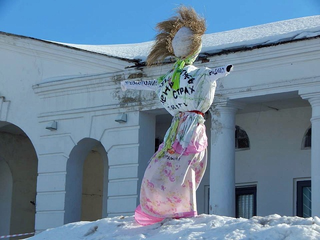 Галичане, по традиции, весело и задорно проводили зиму. 