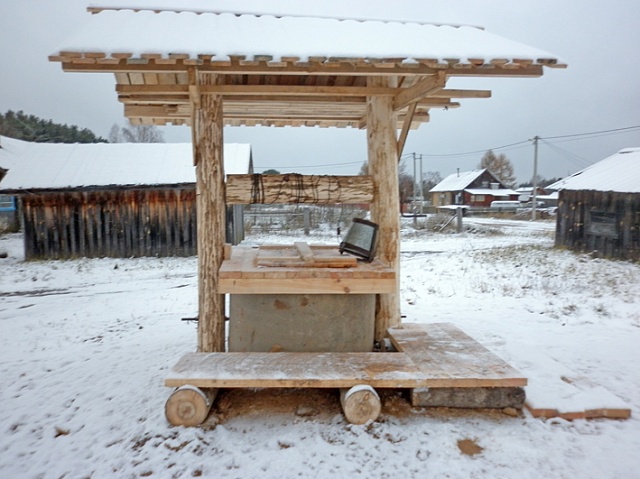 Это сделано: колодец в деревне Ломки