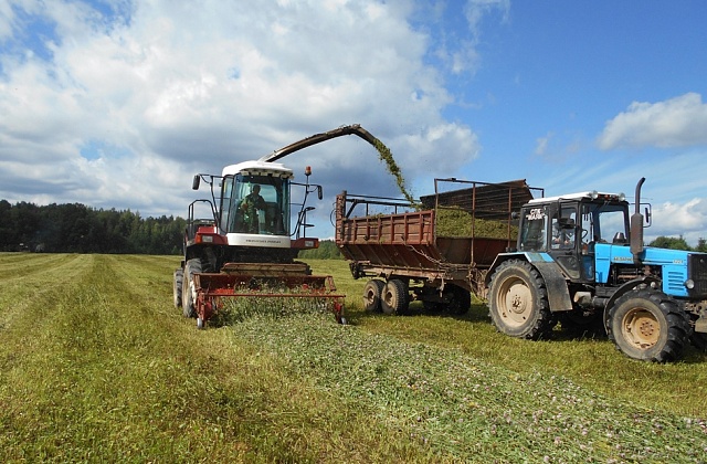 Галичские хозяйства ведут заготовку кормов